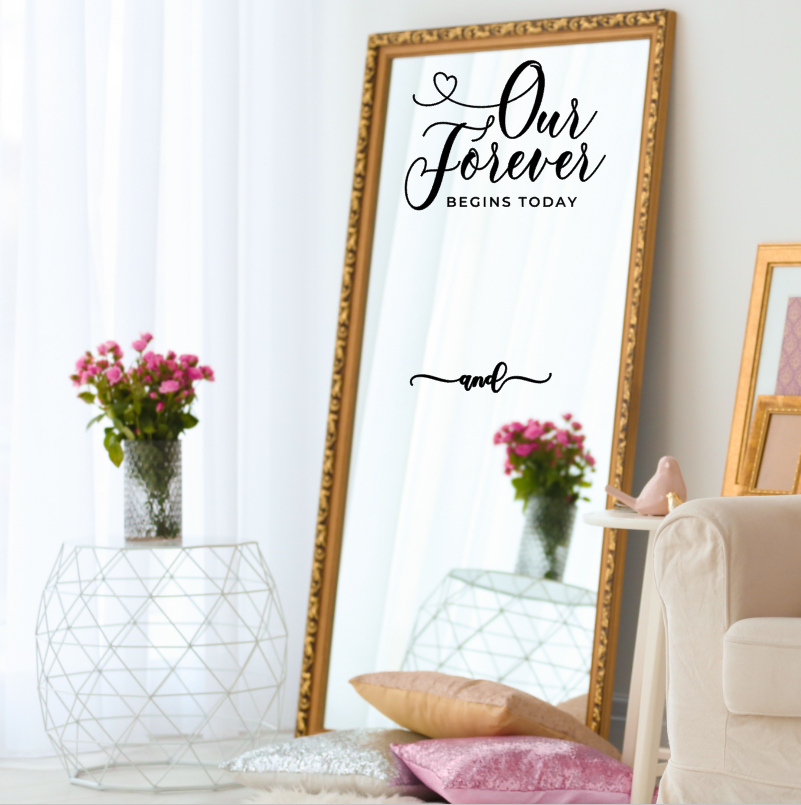 Sticker oglinda bun venit 1