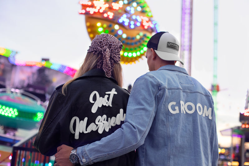 Text termoadeziv Just Married