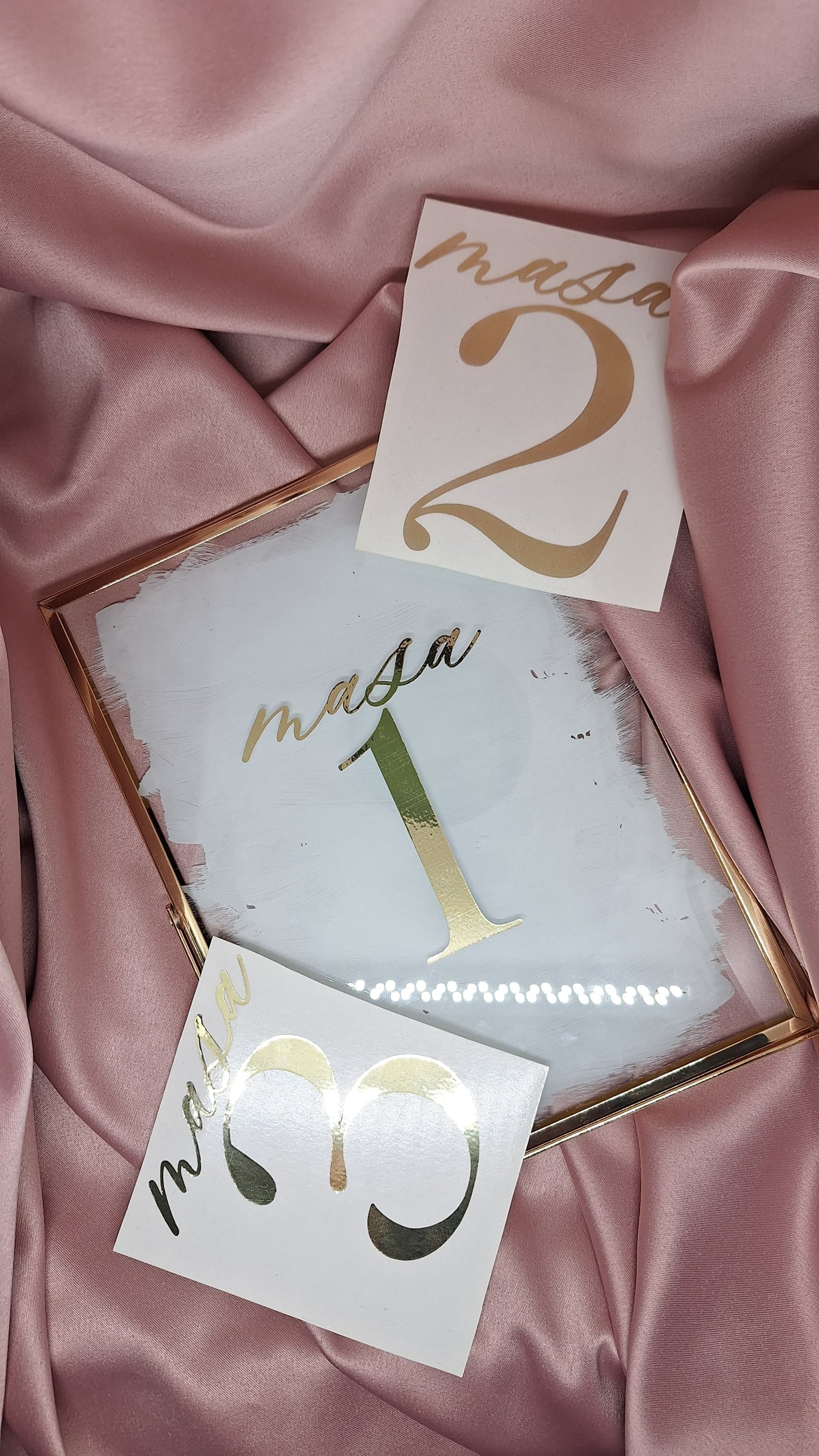 Set 10 stickere pentru numere de masa