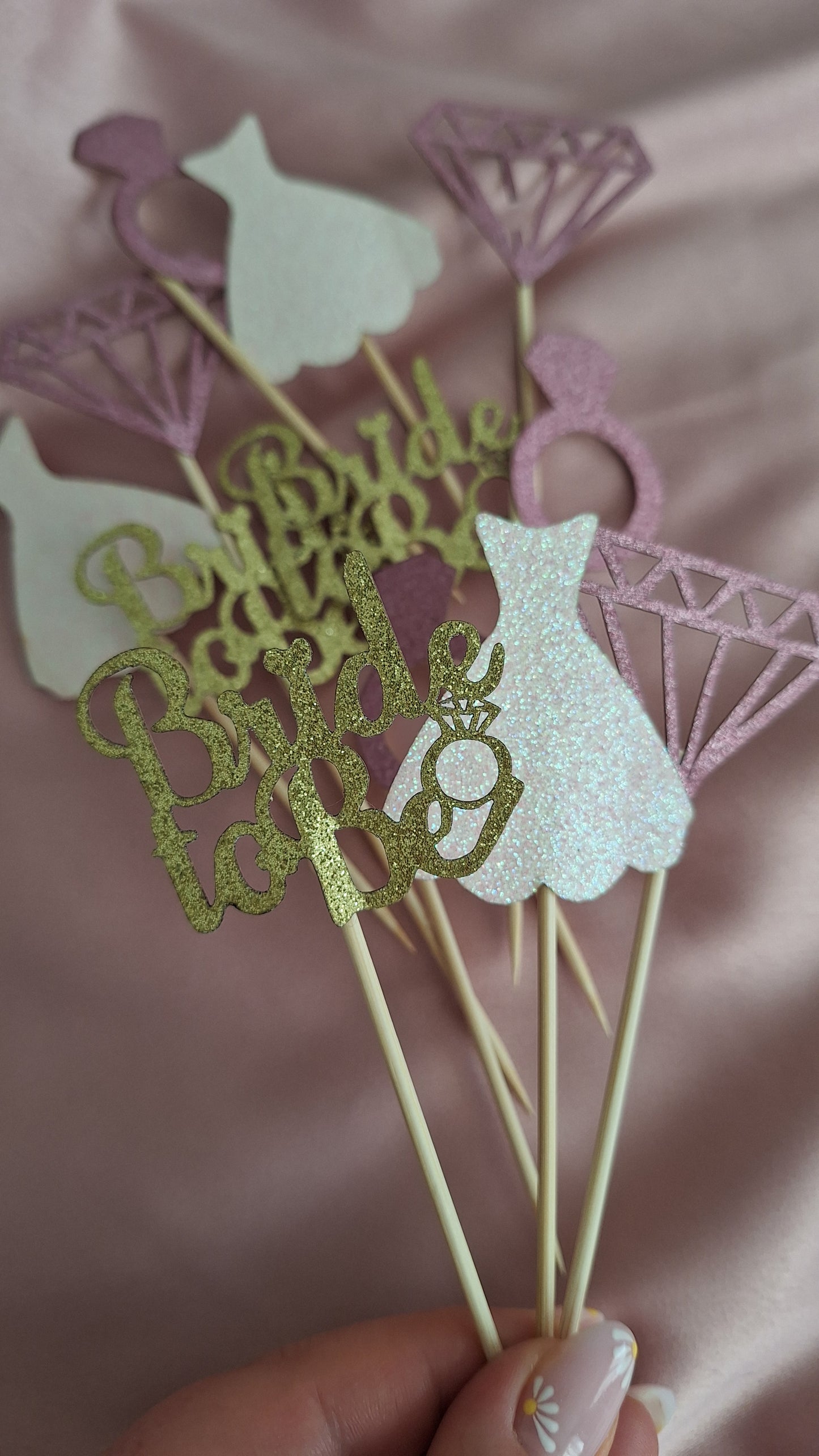 Set 24 toppere Bride Party