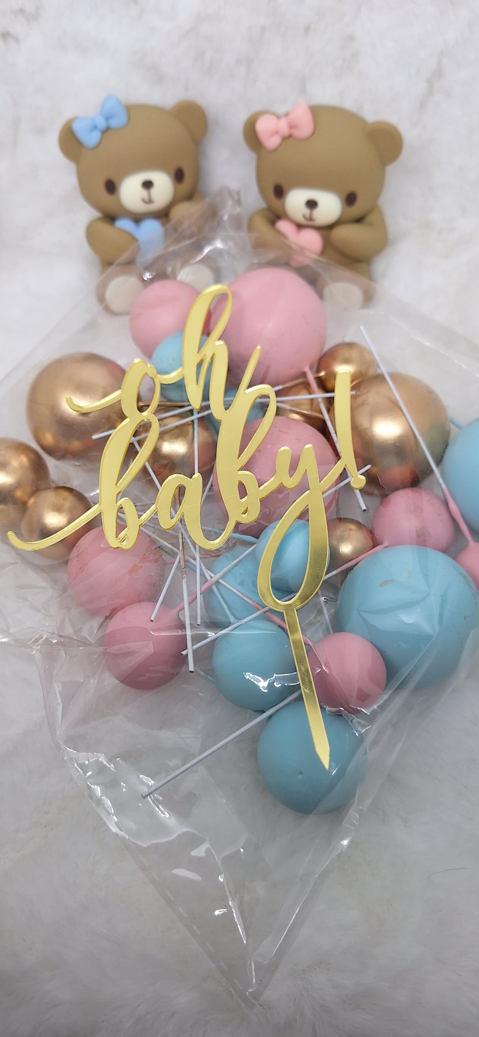 Set 27 piese decorațiuni tort