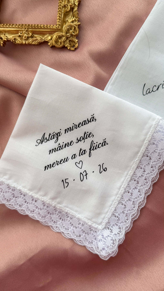 Sticker termoadeziv pentru batistă