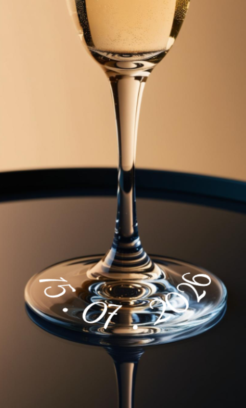 Sticker dată pahar nunta-ICarts