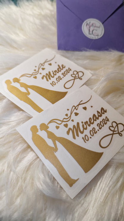 Sticker pahare