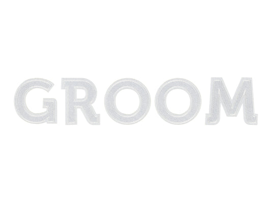 Litere termoadezive GROOM