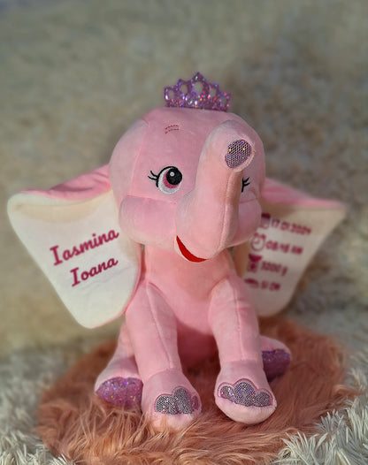 Elefant pluș personalizat