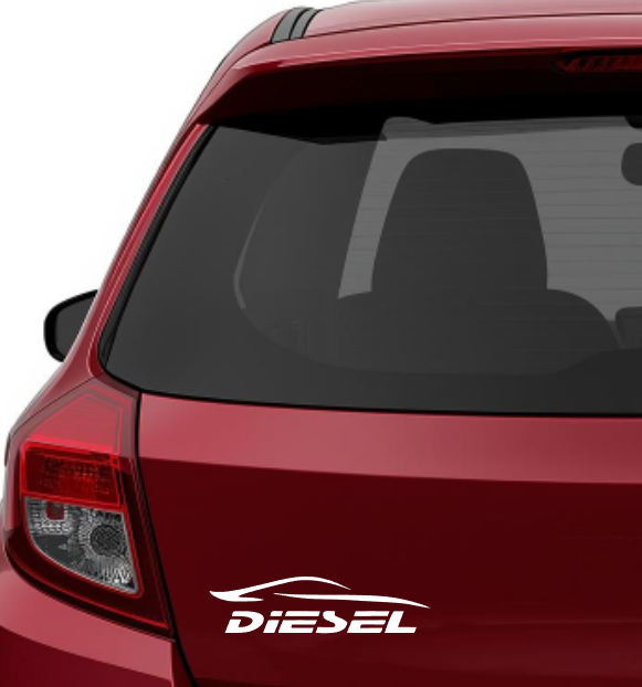 Sticker auto Diesel